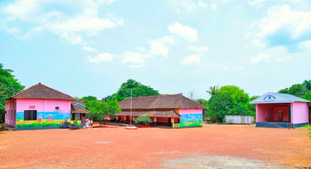 School Front View